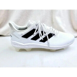 Adidas Adizero Size 14 Afterburner 8 Pro H00990 White Logo Lace Baseball Cleats